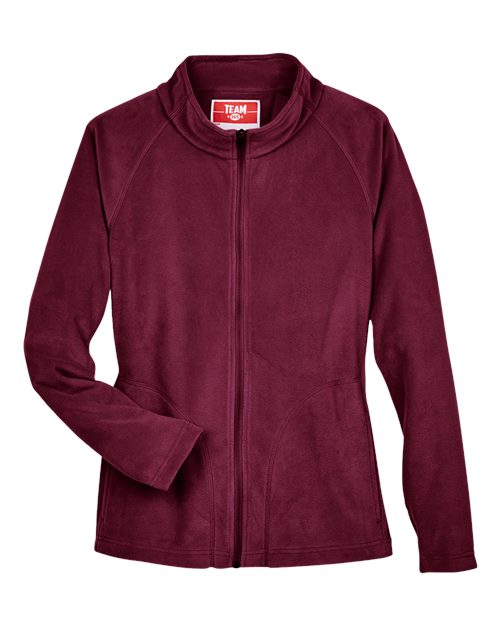 Women's Campus Microfleece Jacket - Sport Maroon