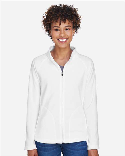 Women's Campus Microfleece Jacket - White