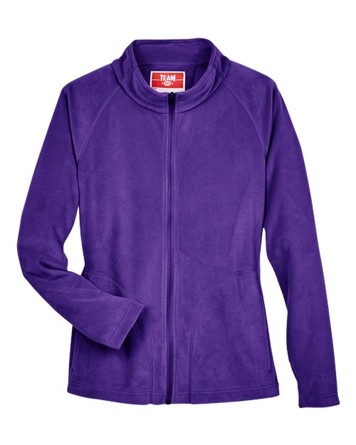 Women's Campus Microfleece Jacket - Sport Purple