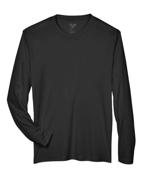 Men's Zone Performance Long Sleeve T-Shirt - Black