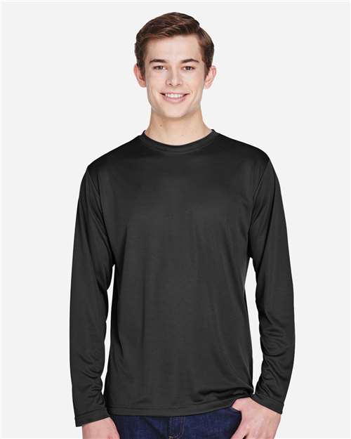 Men's Zone Performance Long Sleeve T-Shirt - Black
