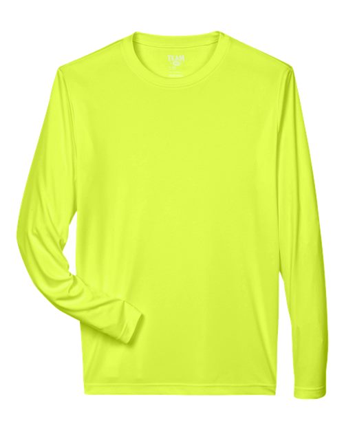 Men's Zone Performance Long Sleeve T-Shirt - Safety Yellow