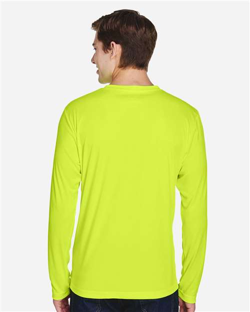 Men's Zone Performance Long Sleeve T-Shirt - Safety Yellow