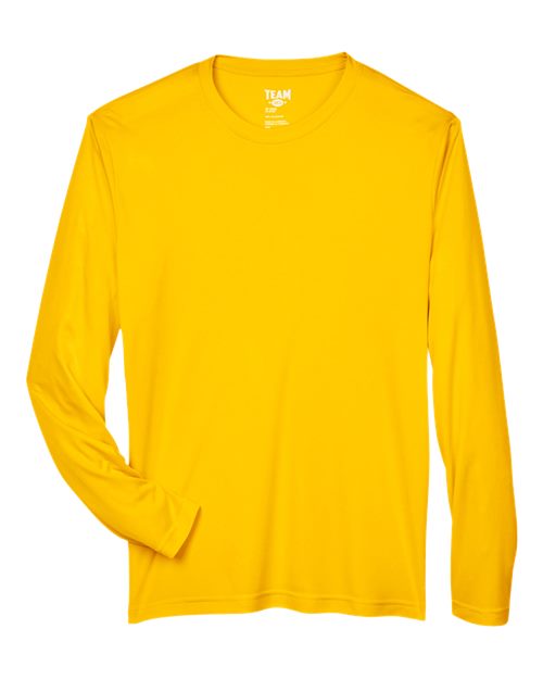 Men's Zone Performance Long Sleeve T-Shirt - Sport Athletic Gold