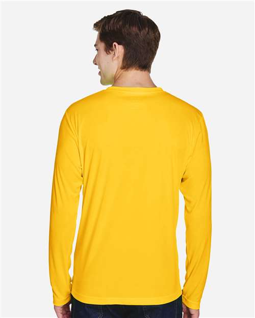 Men's Zone Performance Long Sleeve T-Shirt - Sport Athletic Gold