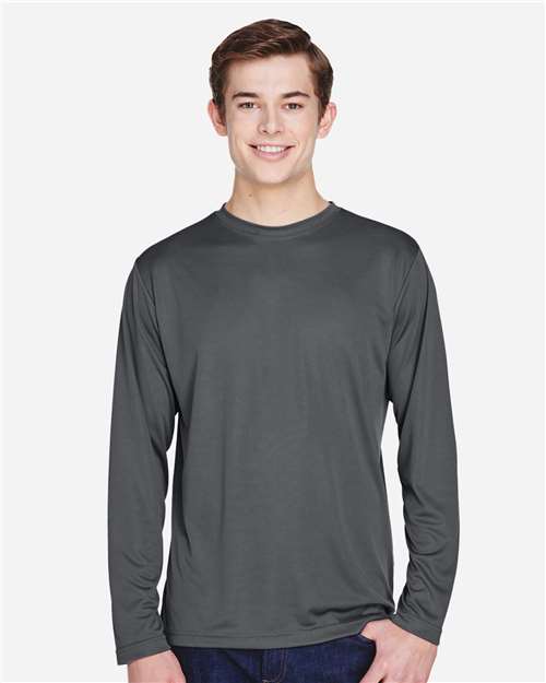 Men's Zone Performance Long Sleeve T-Shirt - Sport Graphite