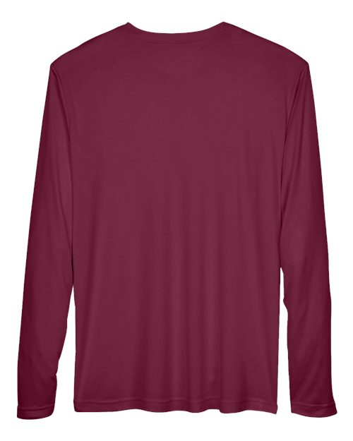 Men's Zone Performance Long Sleeve T-Shirt - Sport Maroon