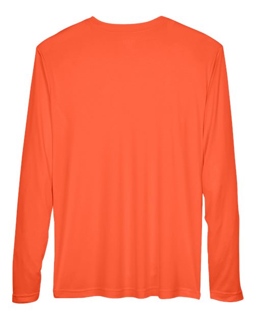 Men's Zone Performance Long Sleeve T-Shirt - Sport Orange