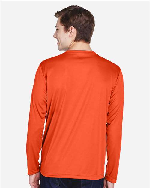 Men's Zone Performance Long Sleeve T-Shirt - Sport Orange