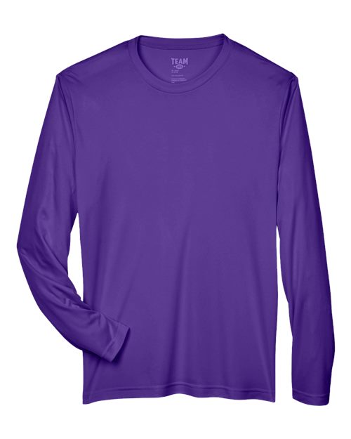 Men's Zone Performance Long Sleeve T-Shirt - Sport Purple