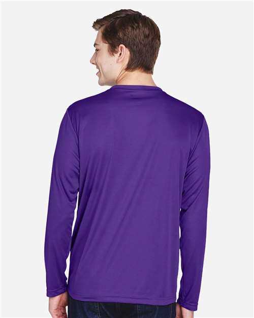 Men's Zone Performance Long Sleeve T-Shirt - Sport Purple