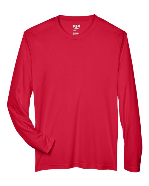 Men's Zone Performance Long Sleeve T-Shirt - Sport Red