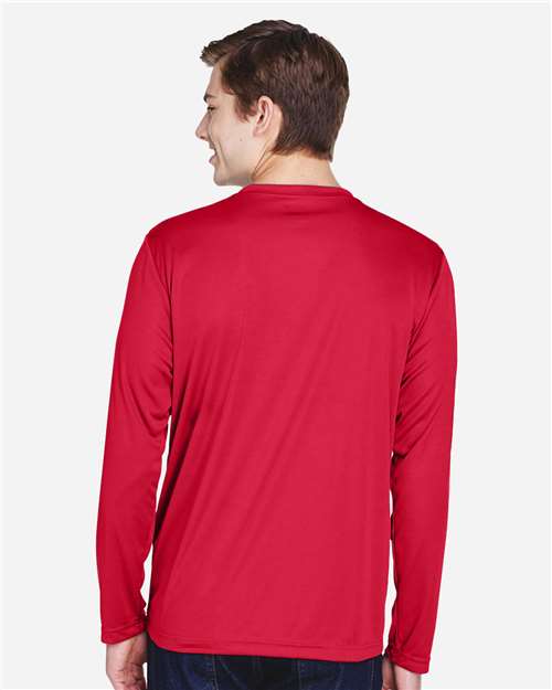 Men's Zone Performance Long Sleeve T-Shirt - Sport Red