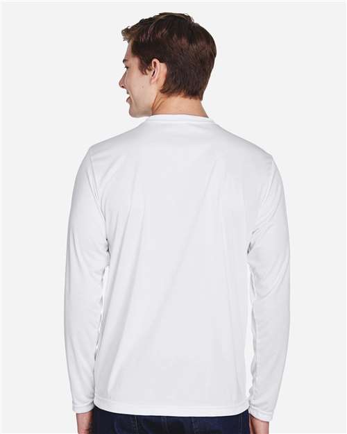 Men's Zone Performance Long Sleeve T-Shirt - White