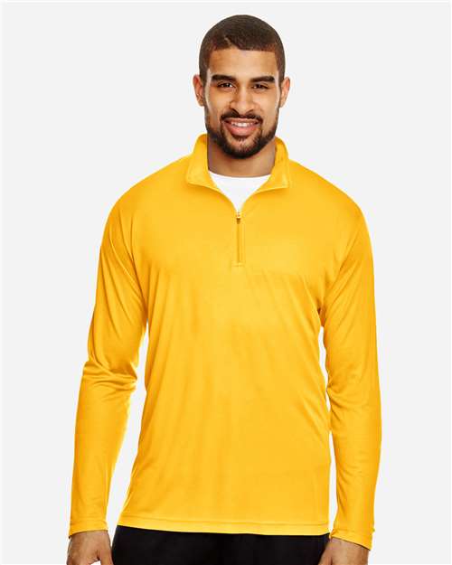 Men's Zone Performance Quarter-Zip Pullover - Sport Athletic Gold