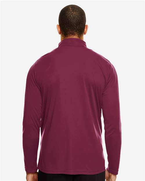Men's Zone Performance Quarter-Zip Pullover - Sport Maroon