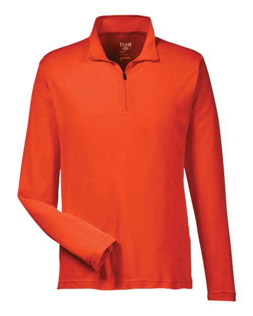 Men's Zone Performance Quarter-Zip Pullover - Sport Orange