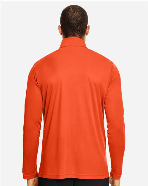 Men's Zone Performance Quarter-Zip Pullover - Sport Orange
