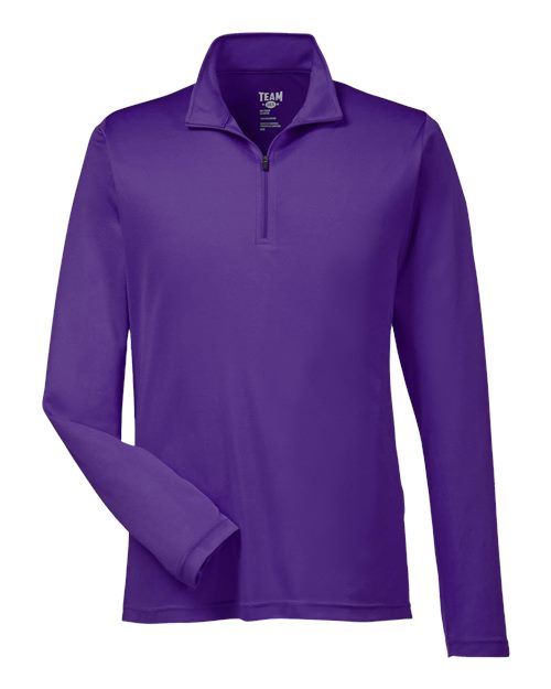 Men's Zone Performance Quarter-Zip Pullover - Sport Purple
