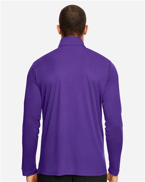 Men's Zone Performance Quarter-Zip Pullover - Sport Purple
