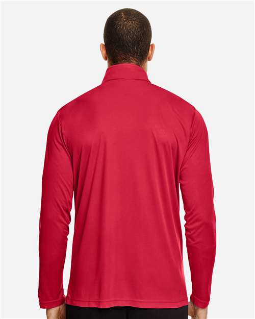 Men's Zone Performance Quarter-Zip Pullover - Sport Red