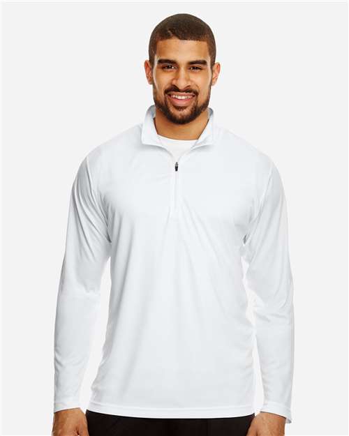 Men's Zone Performance Quarter-Zip Pullover - White