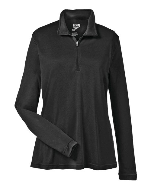 Women's Zone Performance Quarter-Zip Pullover - Black