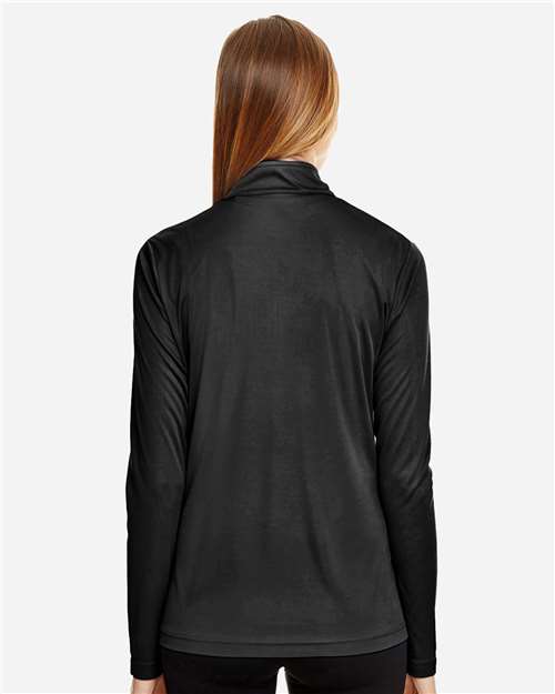 Women's Zone Performance Quarter-Zip Pullover - Black