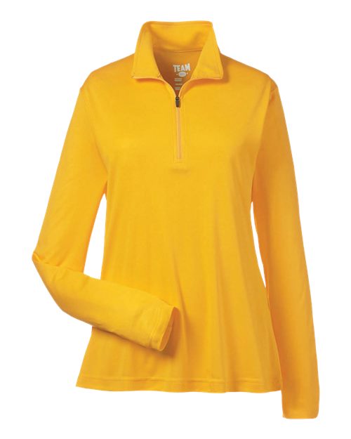 Women's Zone Performance Quarter-Zip Pullover - Sport Athletic Gold