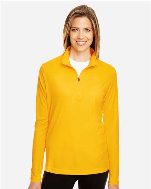 Women's Zone Performance Quarter-Zip Pullover - Sport Athletic Gold