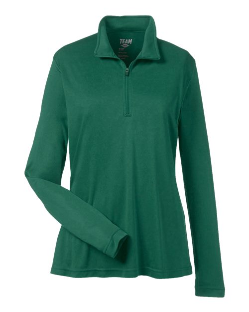 Women's Zone Performance Quarter-Zip Pullover - Sport Forest