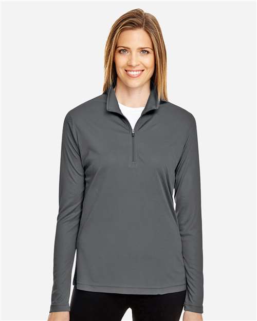 Women's Zone Performance Quarter-Zip Pullover - Sport Graphite