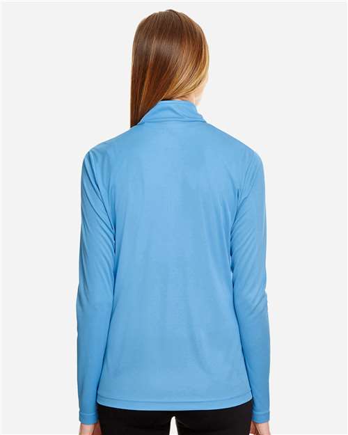 Women's Zone Performance Quarter-Zip Pullover - Sport Light Blue