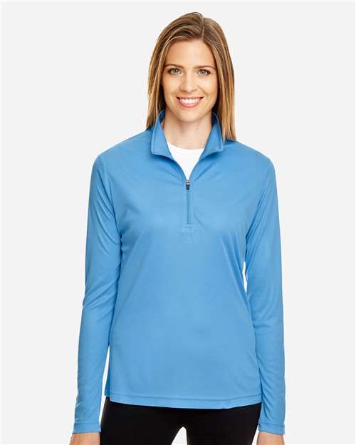 Women's Zone Performance Quarter-Zip Pullover - Sport Light Blue