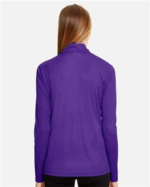 Women's Zone Performance Quarter-Zip Pullover - Sport Purple