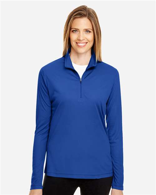 Women's Zone Performance Quarter-Zip Pullover - Sport Royal
