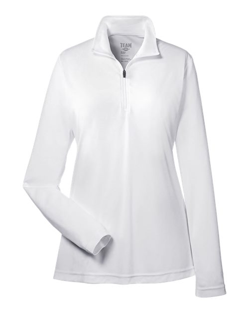 Women's Zone Performance Quarter-Zip Pullover - White