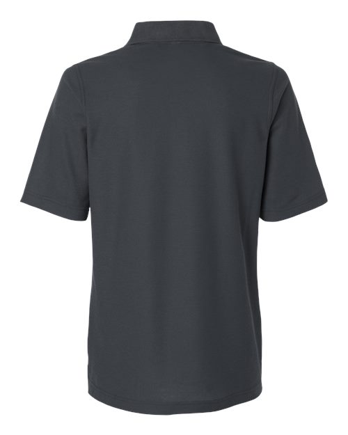 Women's Maverick CVC Pique Polo - Dark Charcoal