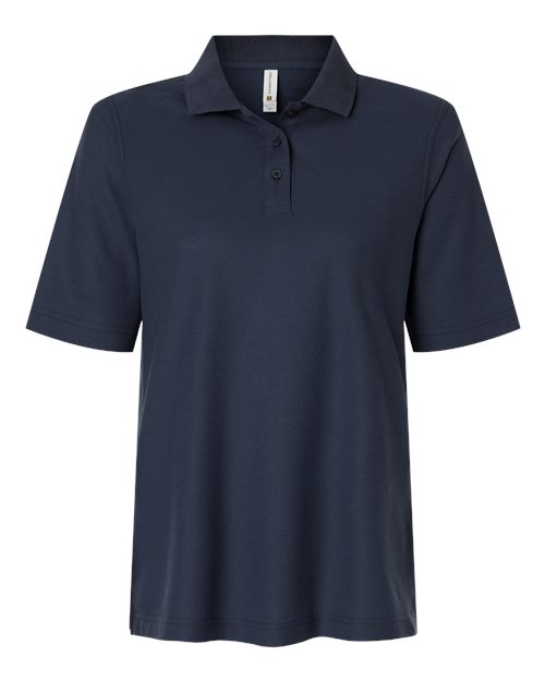 Women's Maverick CVC Pique Polo - Dark Navy