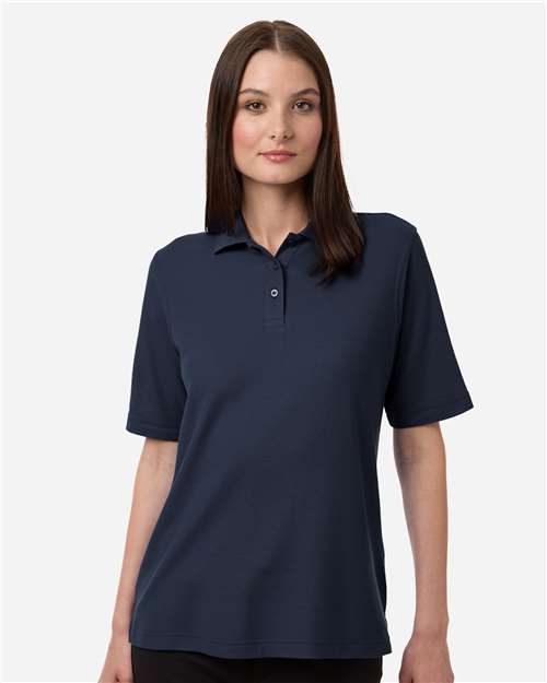 Women's Maverick CVC Pique Polo - Dark Navy