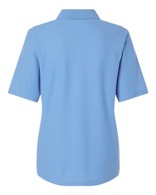 Women's Maverick CVC Pique Polo - Light College Blue