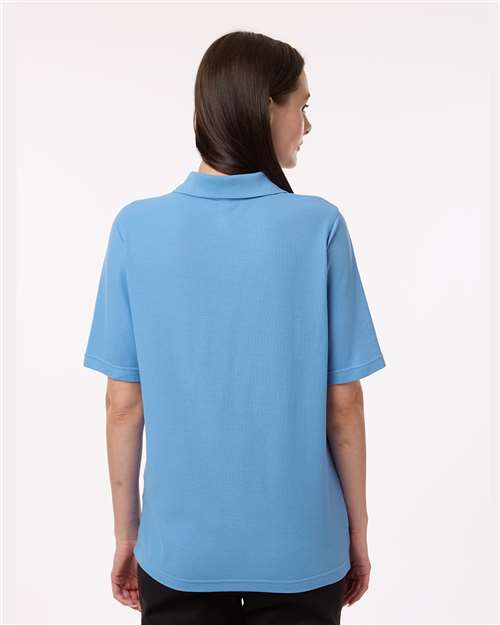 Women's Maverick CVC Pique Polo - Light College Blue