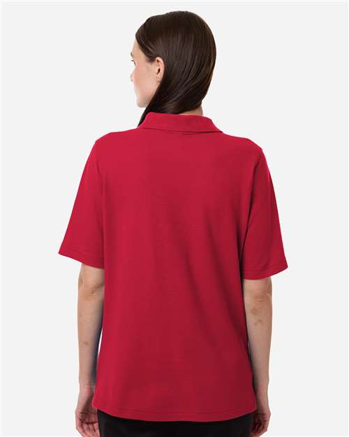 Women's Maverick CVC Pique Polo - Red
