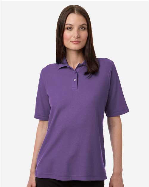Women's Maverick CVC Pique Polo - Team Purple