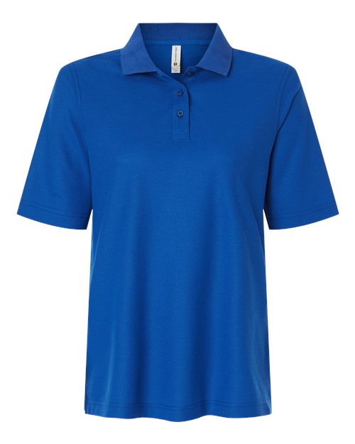 Women's Maverick CVC Pique Polo - True Royal