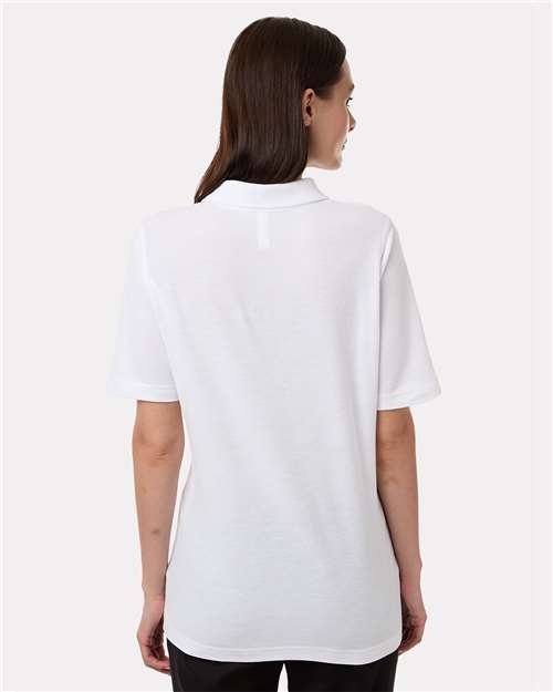 Women's Maverick CVC Pique Polo - White