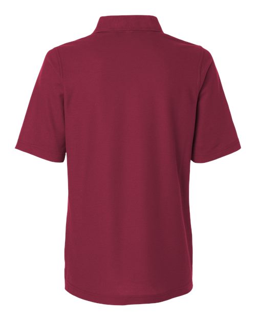 Women's Maverick CVC Pique Polo - Wine