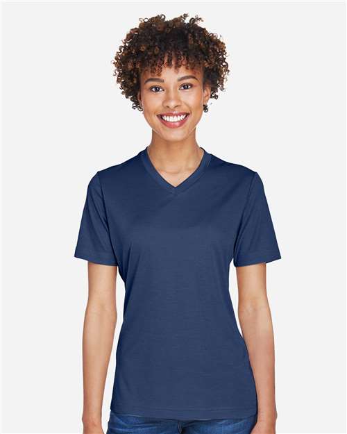 Women's Sonic Heather Performance T-Shirt - Sport Dark Navy Heather