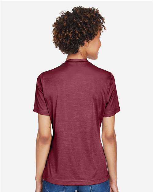 Women's Sonic Heather Performance T-Shirt - Sport Maroon Heather