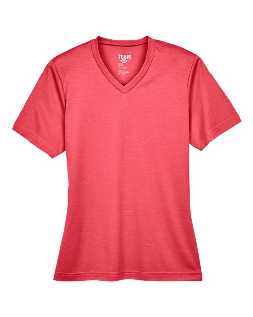 Women's Sonic Heather Performance T-Shirt - Sport Red Heather